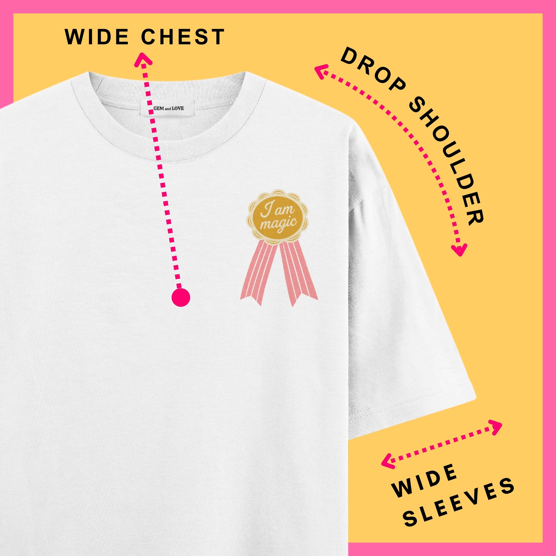 I Am Magic" Oversized T-Shirt