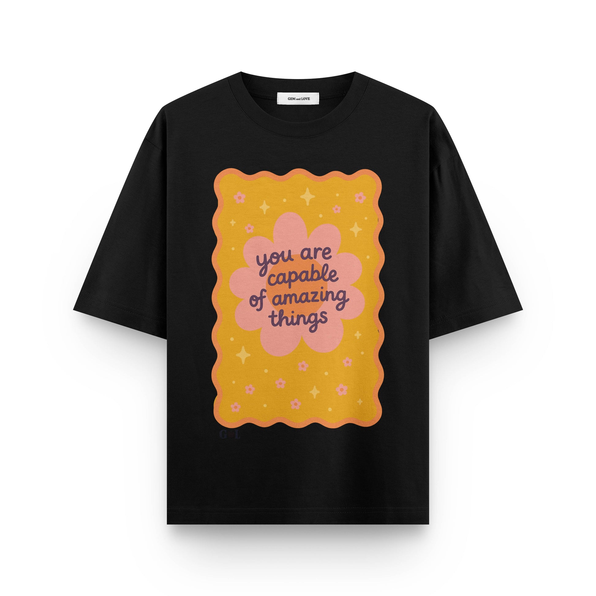 You Are Capable Graphic Oversized T-Shirt