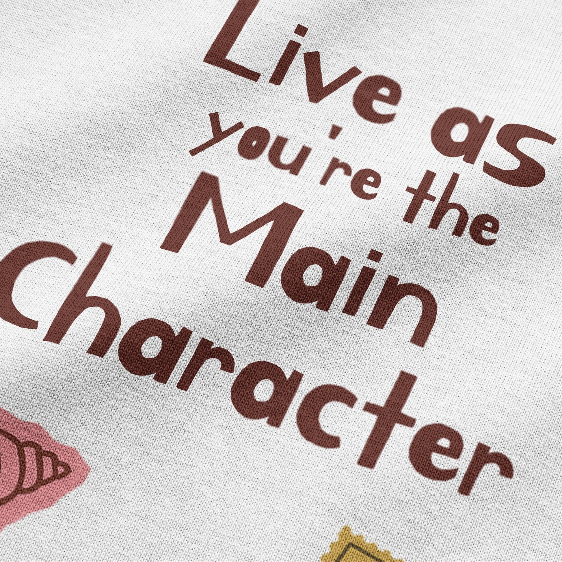 Main Character Energy Oversized T-Shirt