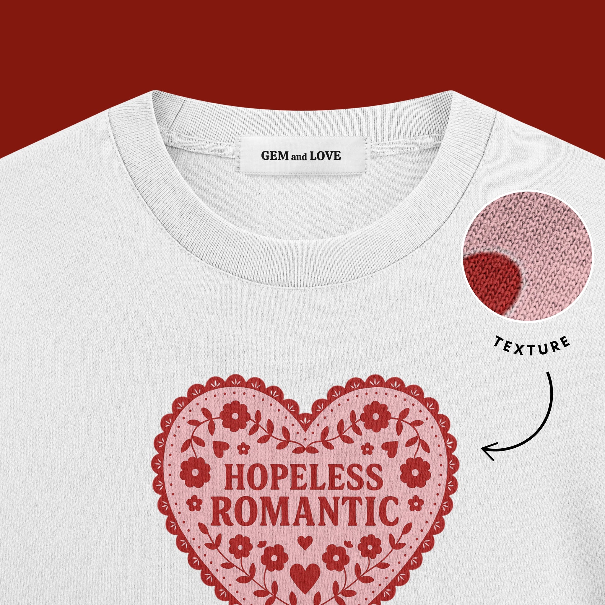 Hopeless Romantic Crop Top
