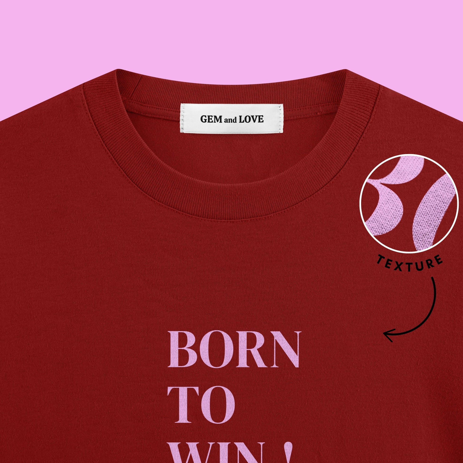 Born To Win Oversized T-Shirt