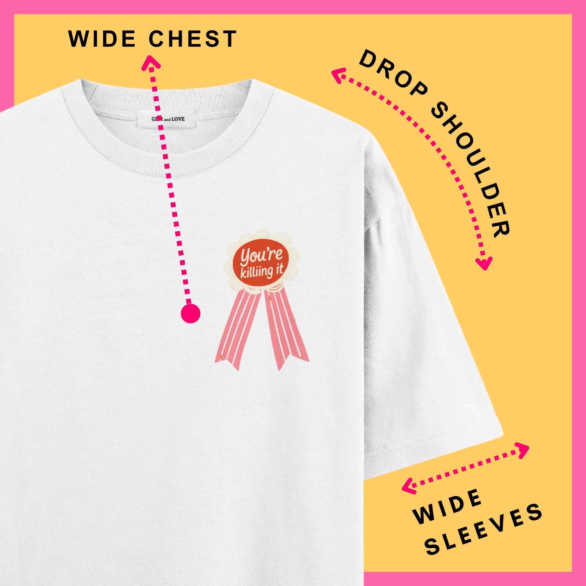 You're Killing It Oversized T-Shirt