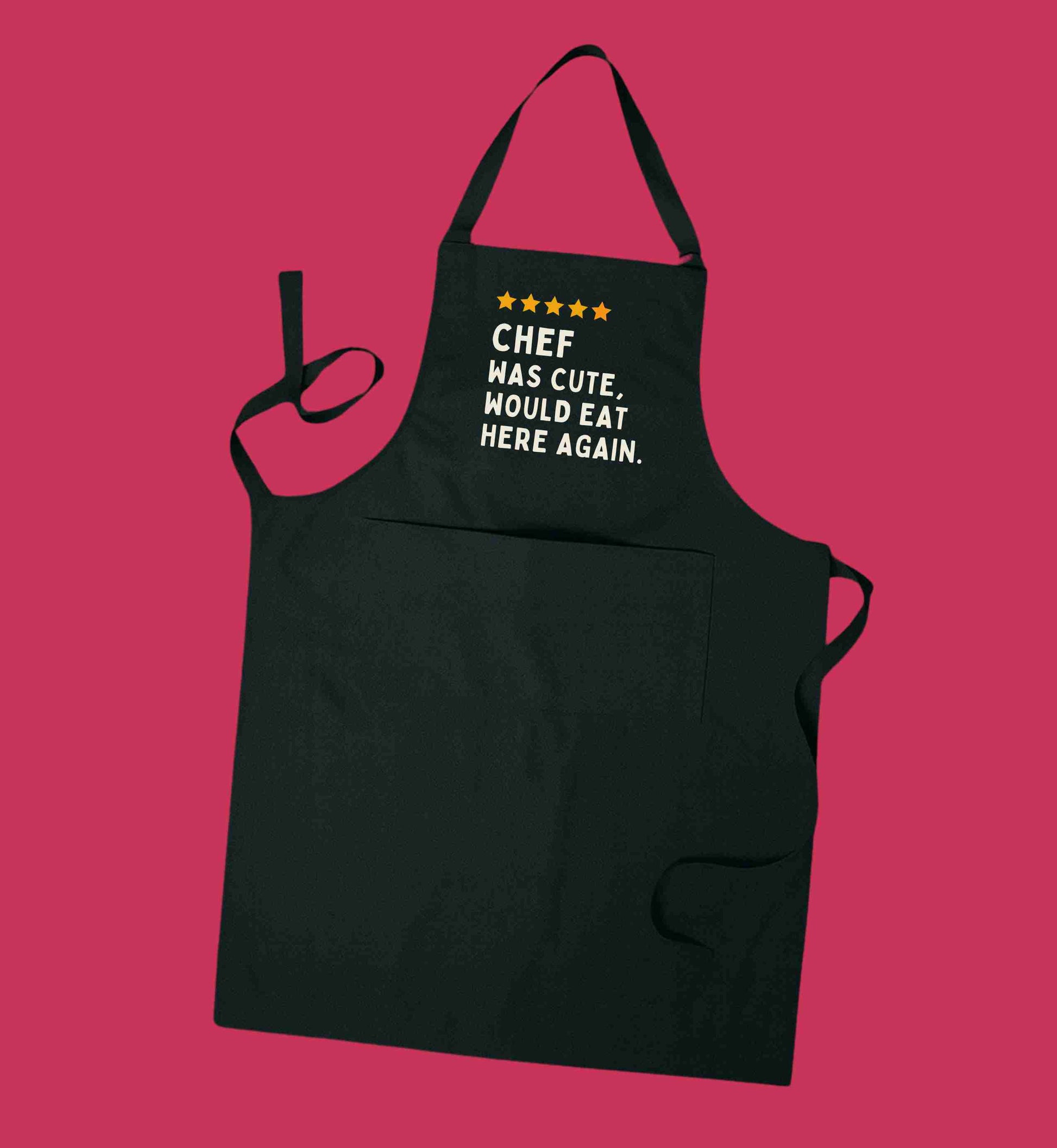 Chef Was Cute Apron