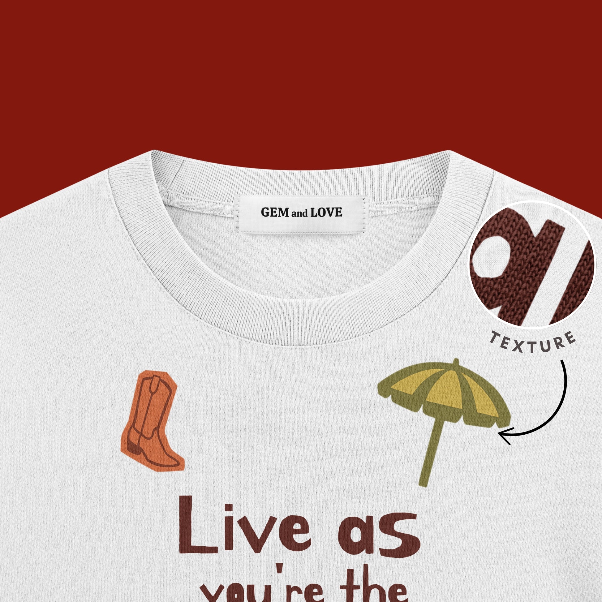 Main Character Energy Oversized T-Shirt