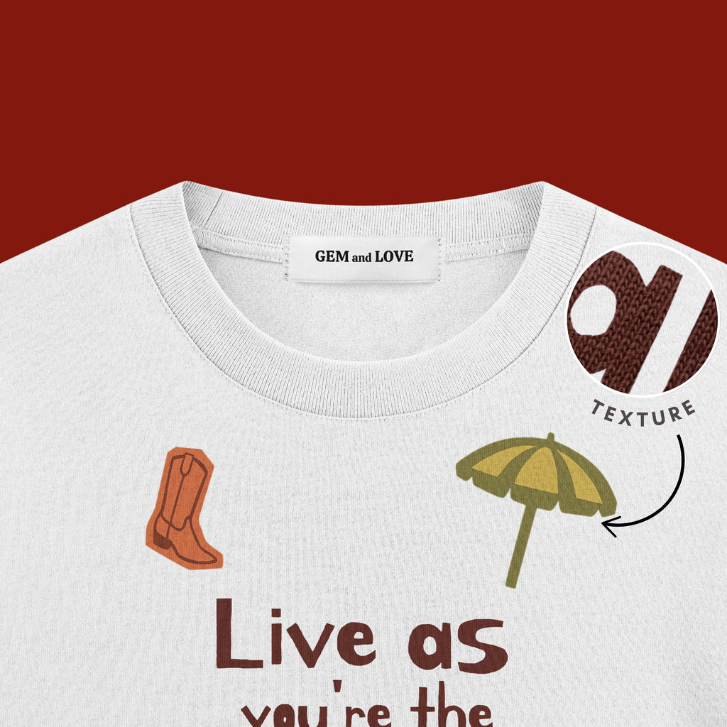 Main Character Energy Oversized T-Shirt