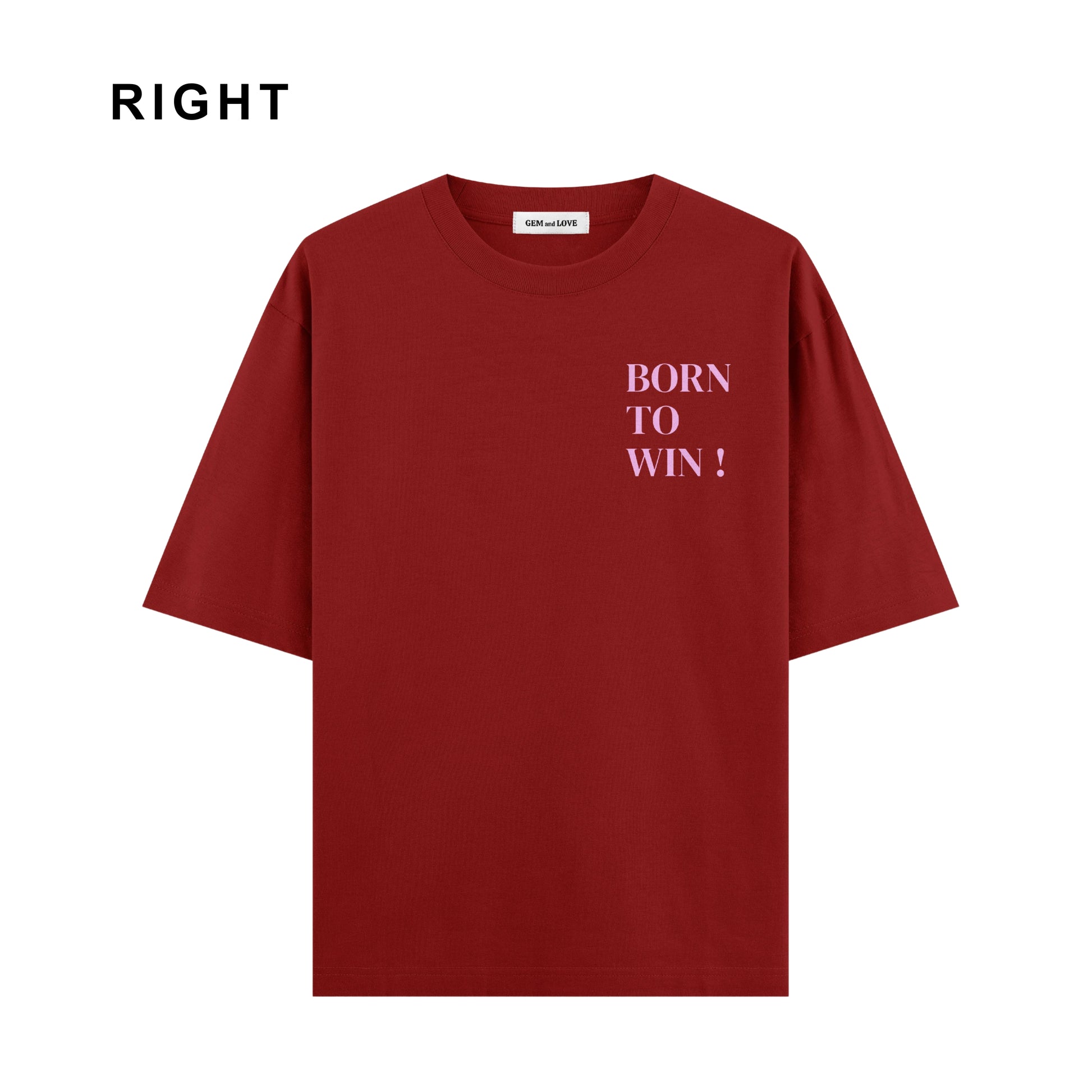 Born To Win Oversized T-Shirt