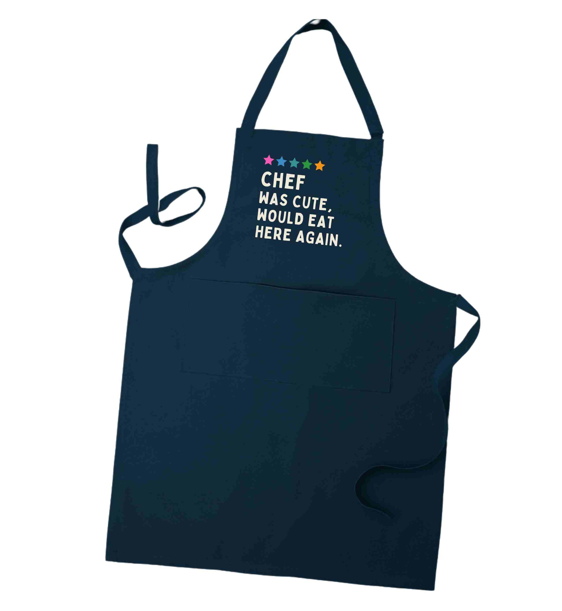 Chef Was Cute Apron