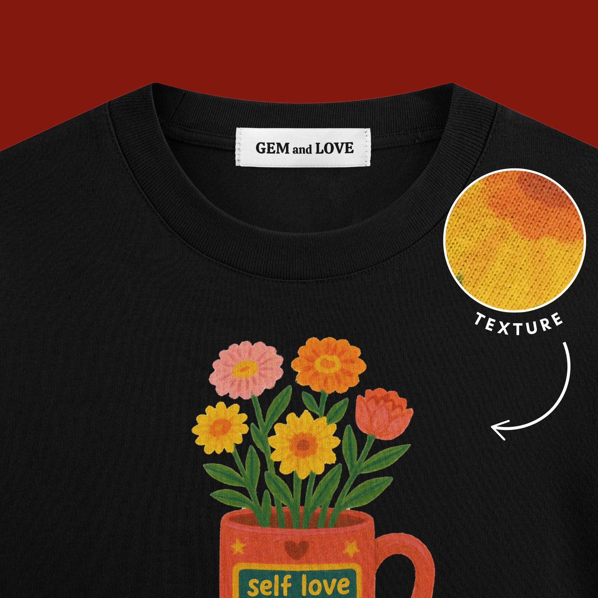 Self Love Is the Best Love Oversized T-Shirt