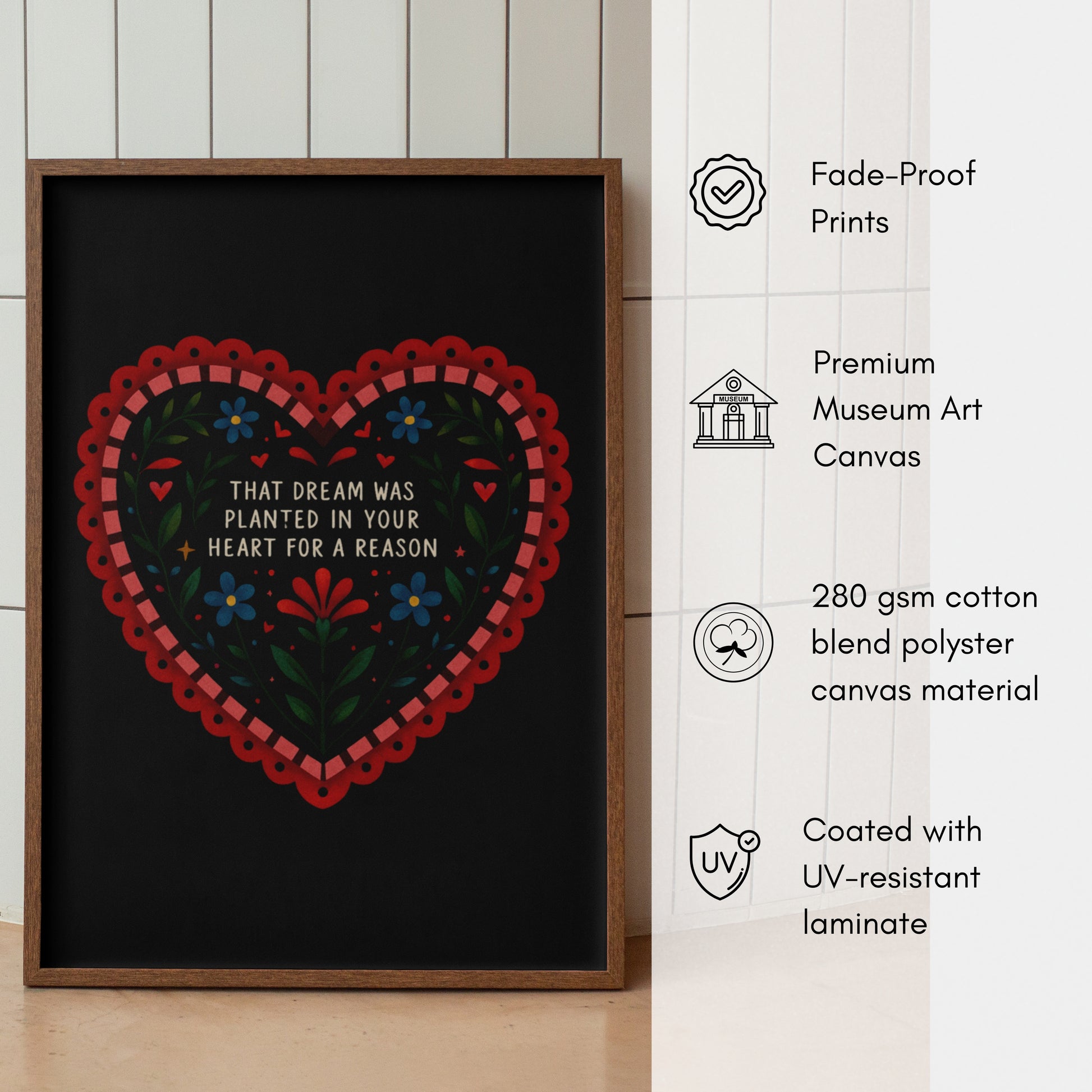 Heart of Dreams Canvas Wall Art