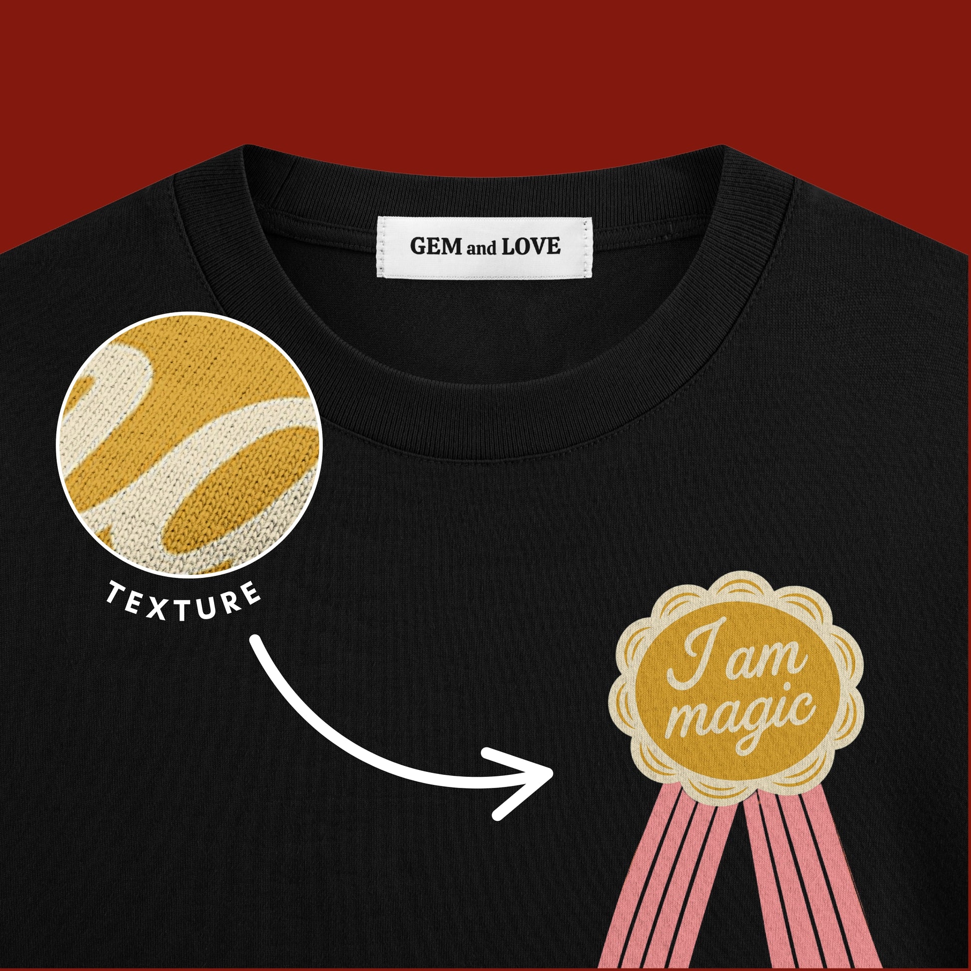 I Am Magic" Oversized T-Shirt