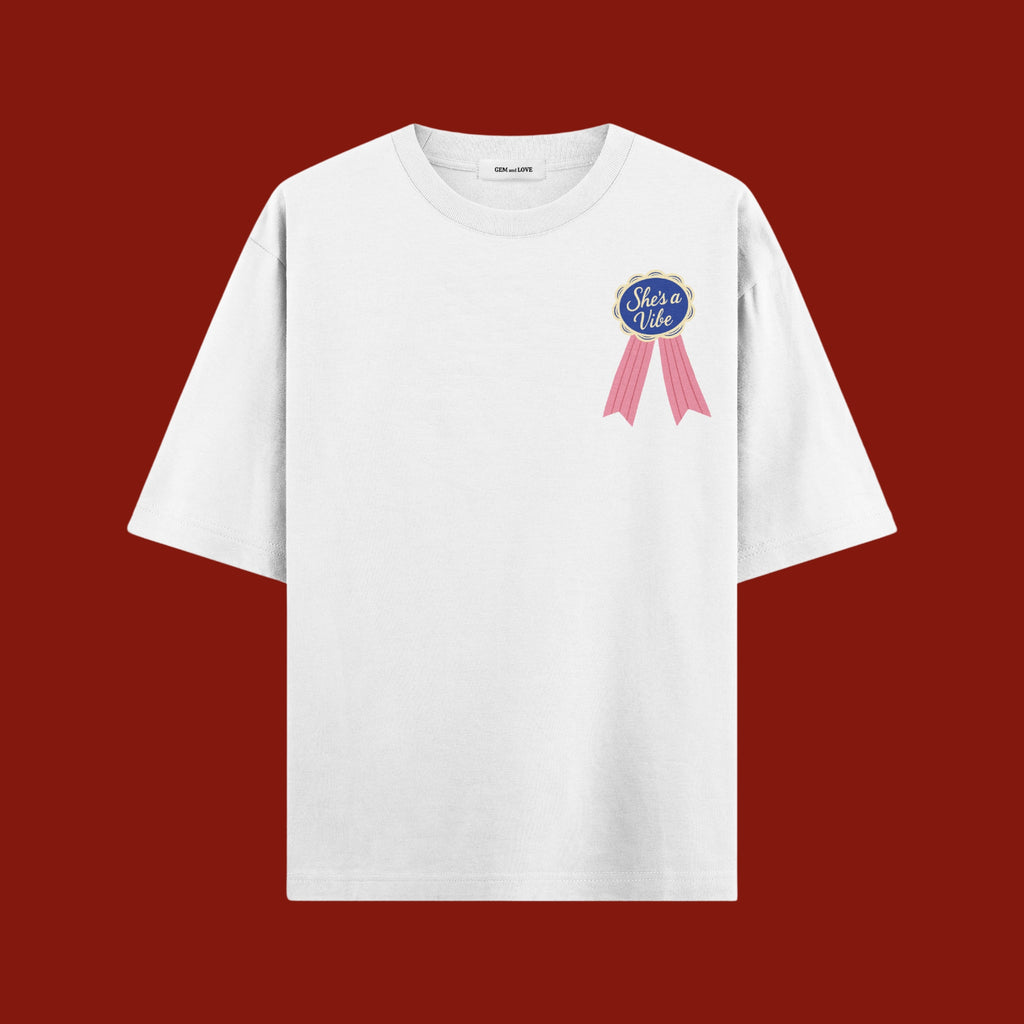 She’s a Vibe" Oversized T-Shirt