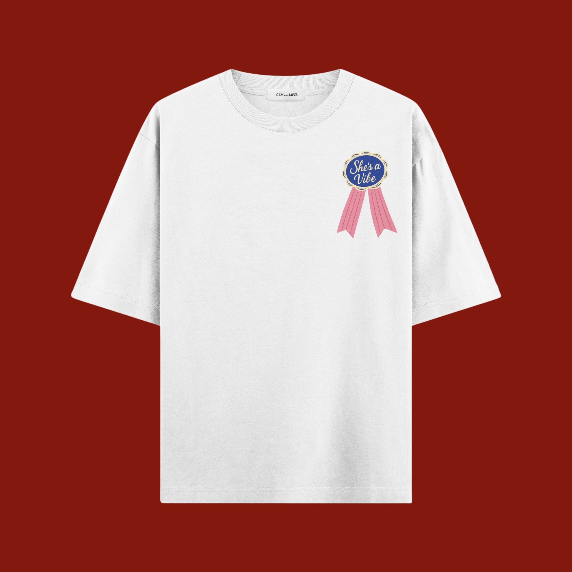 She’s a Vibe" Oversized T-Shirt