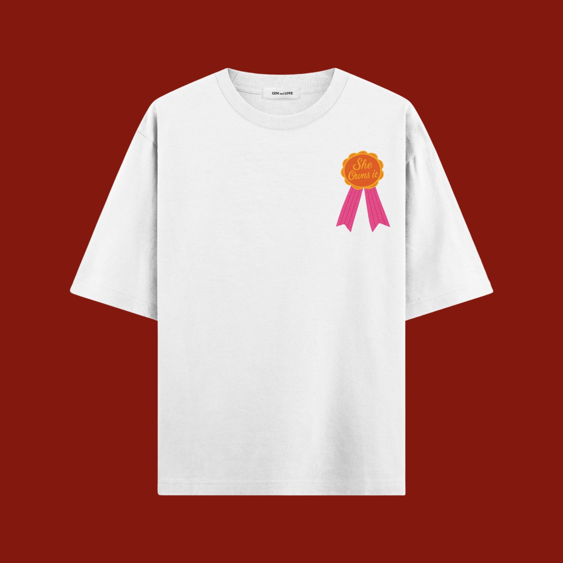 She Owns It Oversized T-Shirt
