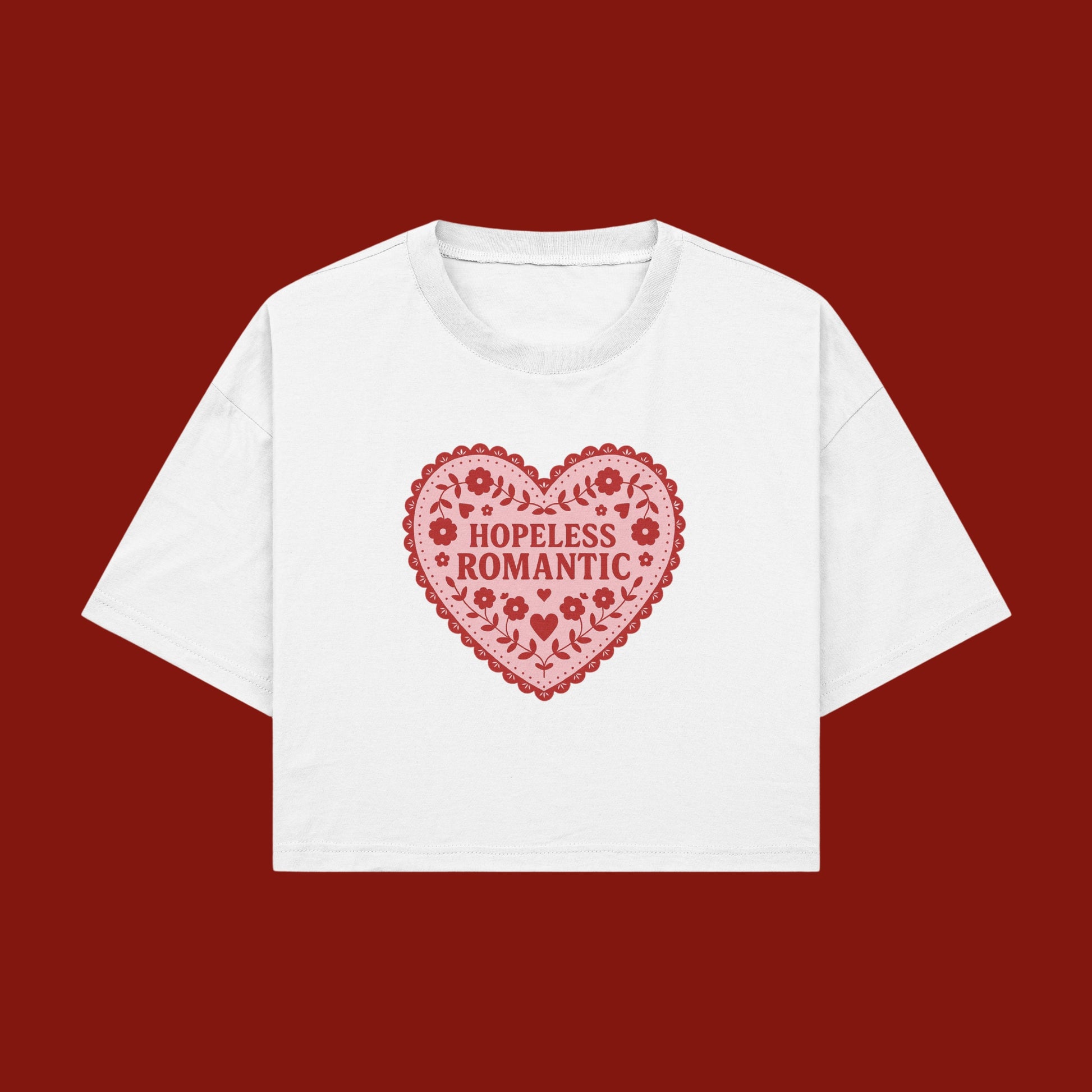 Hopeless Romantic Crop Top