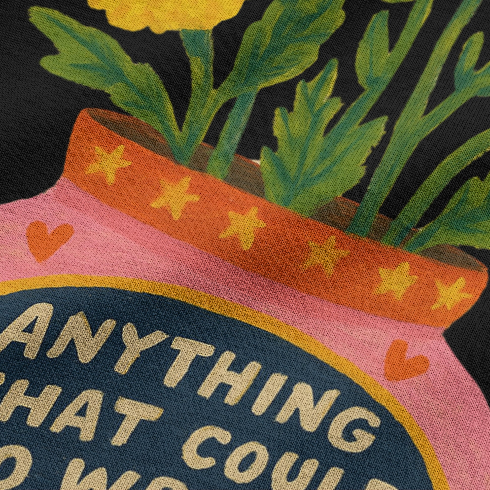 Zinnia Dreams Oversized T-Shirt