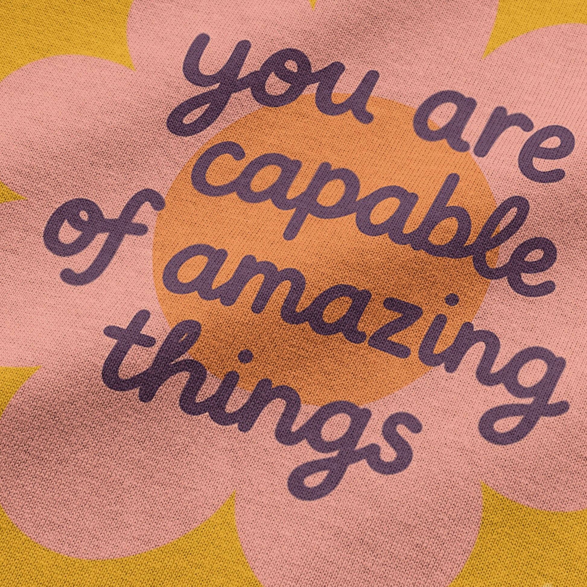 You Are Capable Graphic Oversized T-Shirt