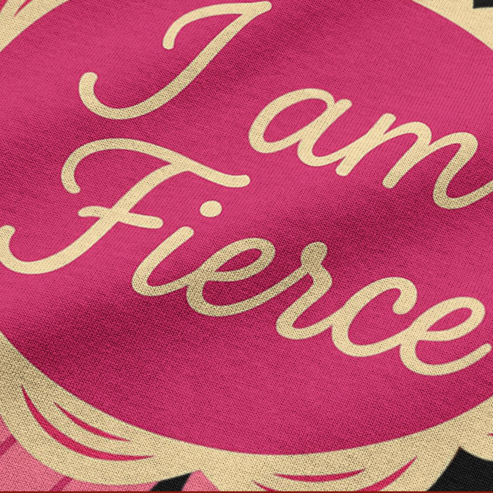 I Am Fierce" Oversized T-Shirt