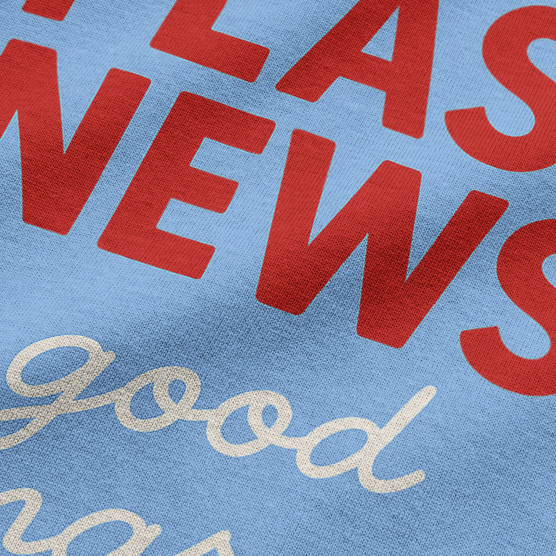 Flash News Oversized T-Shirt – Good Things Are Coming