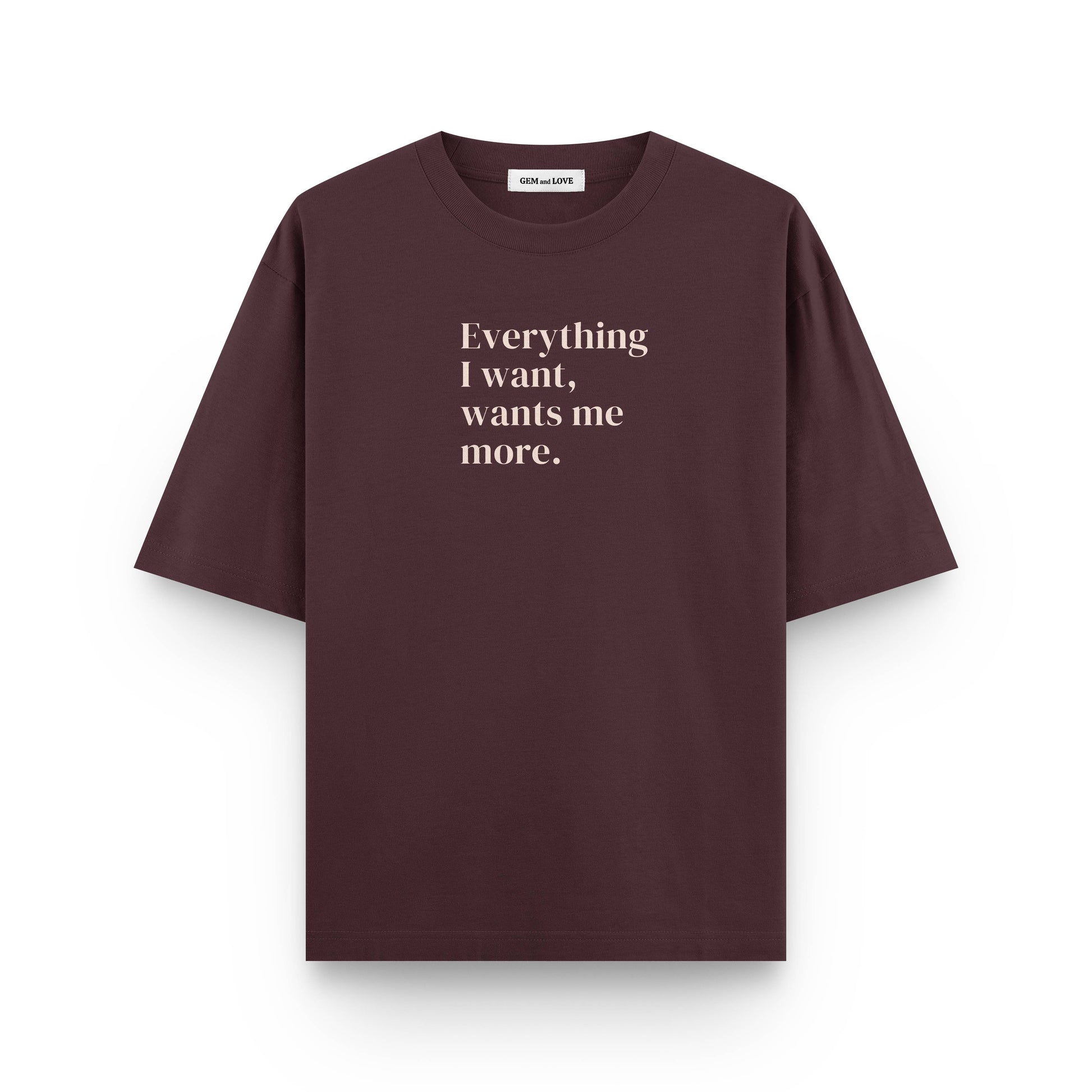 Everything I Want Oversized T-Shirt