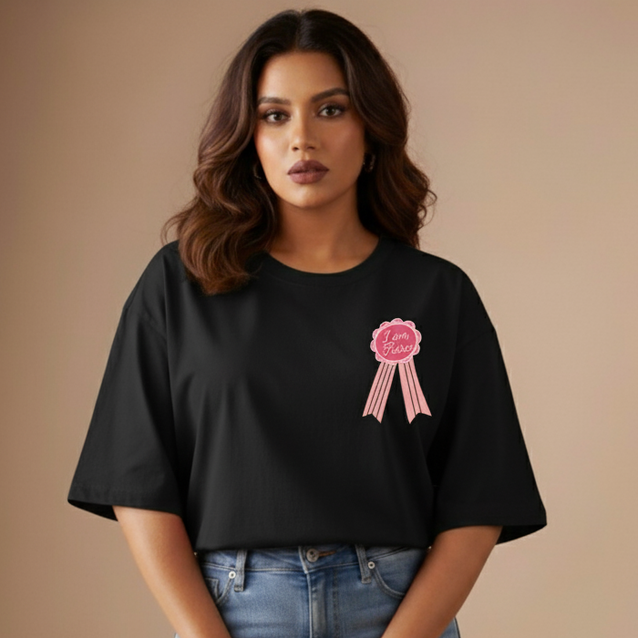 I Am Fierce" Oversized T-Shirt