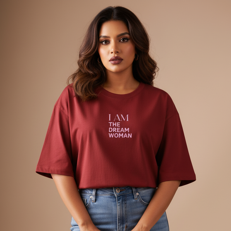I Am The Dream Woman Oversized T-Shirt