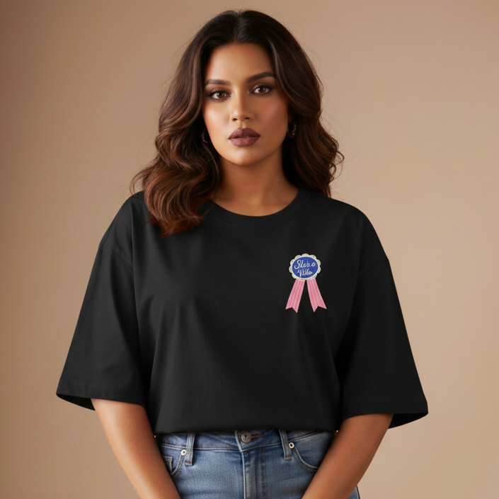 She’s a Vibe" Oversized T-Shirt