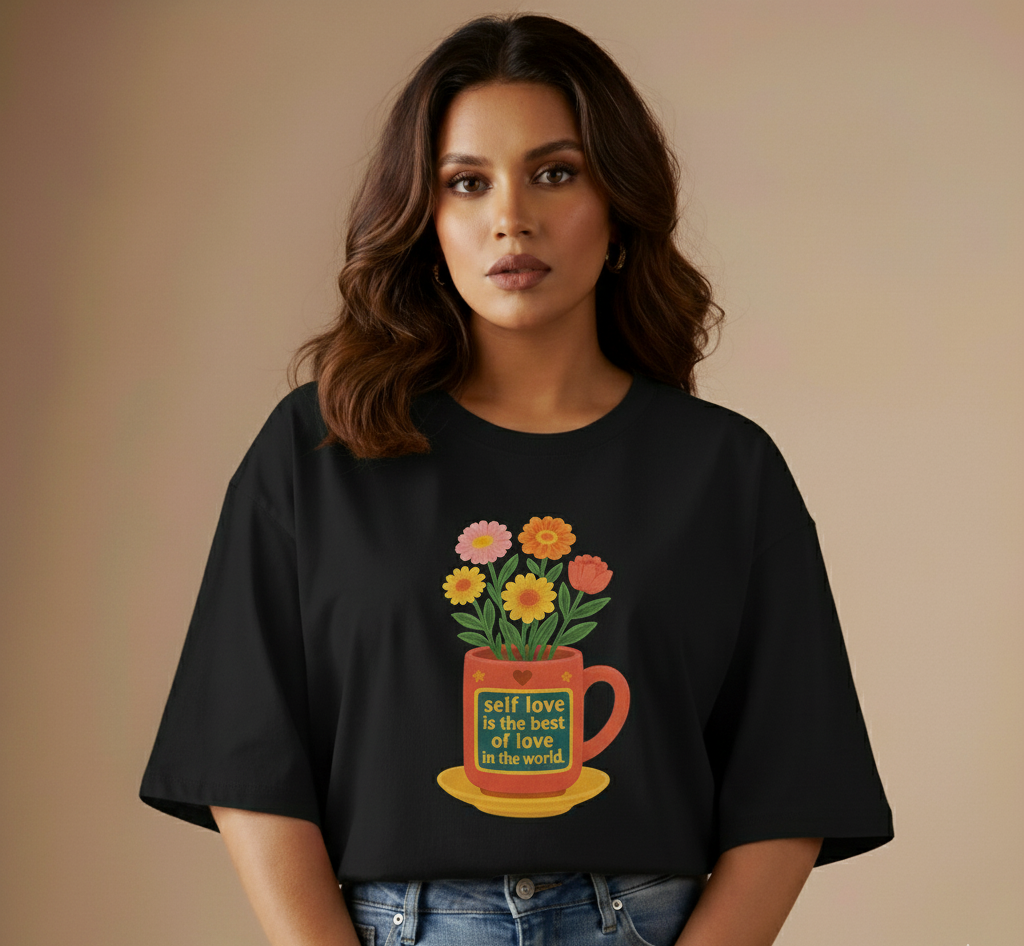 Self Love Is the Best Love Oversized T-Shirt