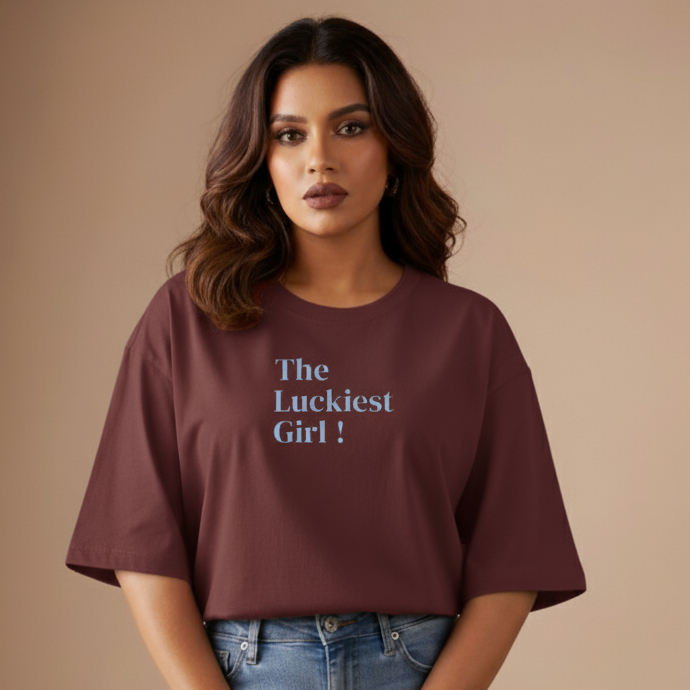 The Luckiest Girl Oversized T-Shirt