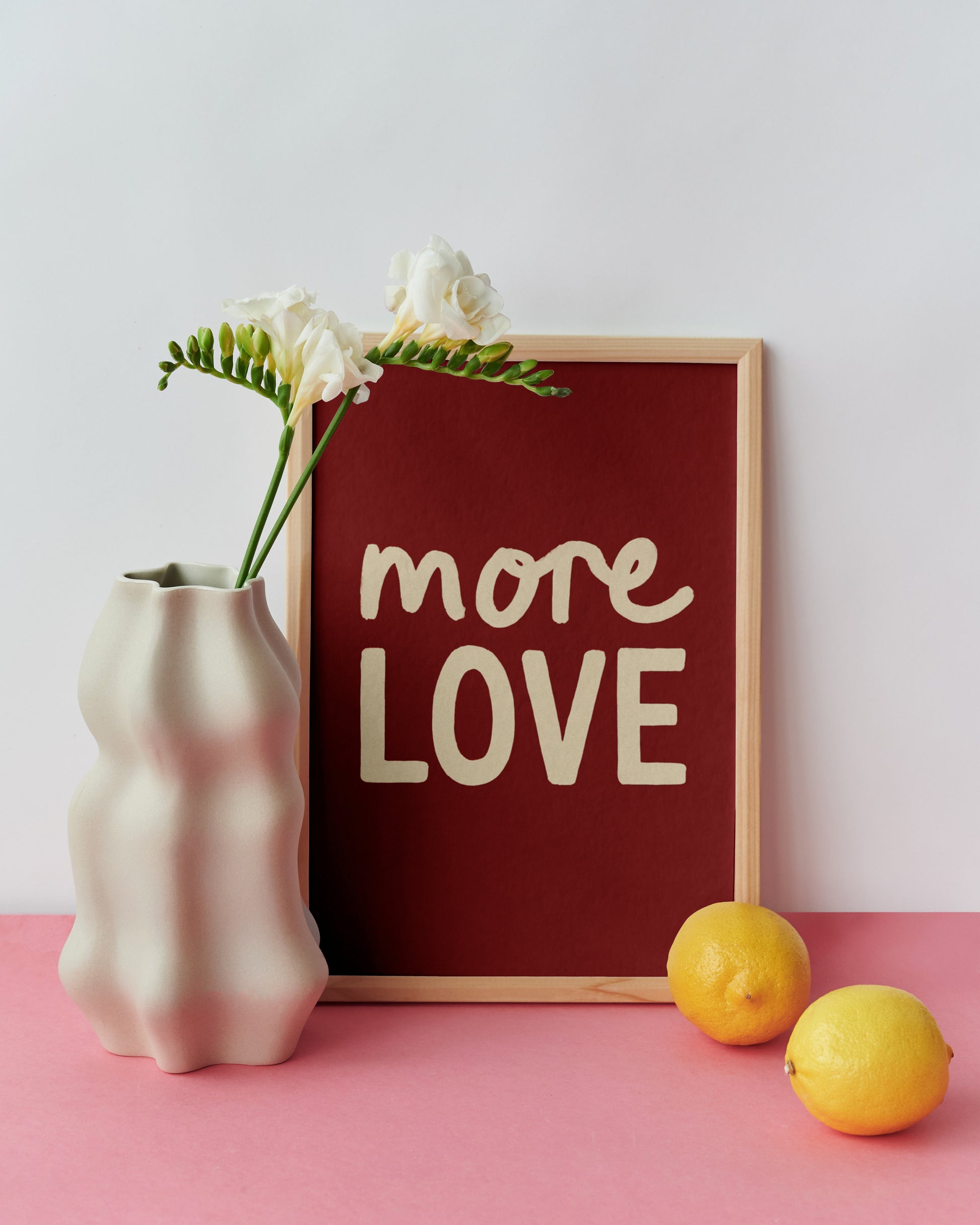 More Love Canvas Wall Art