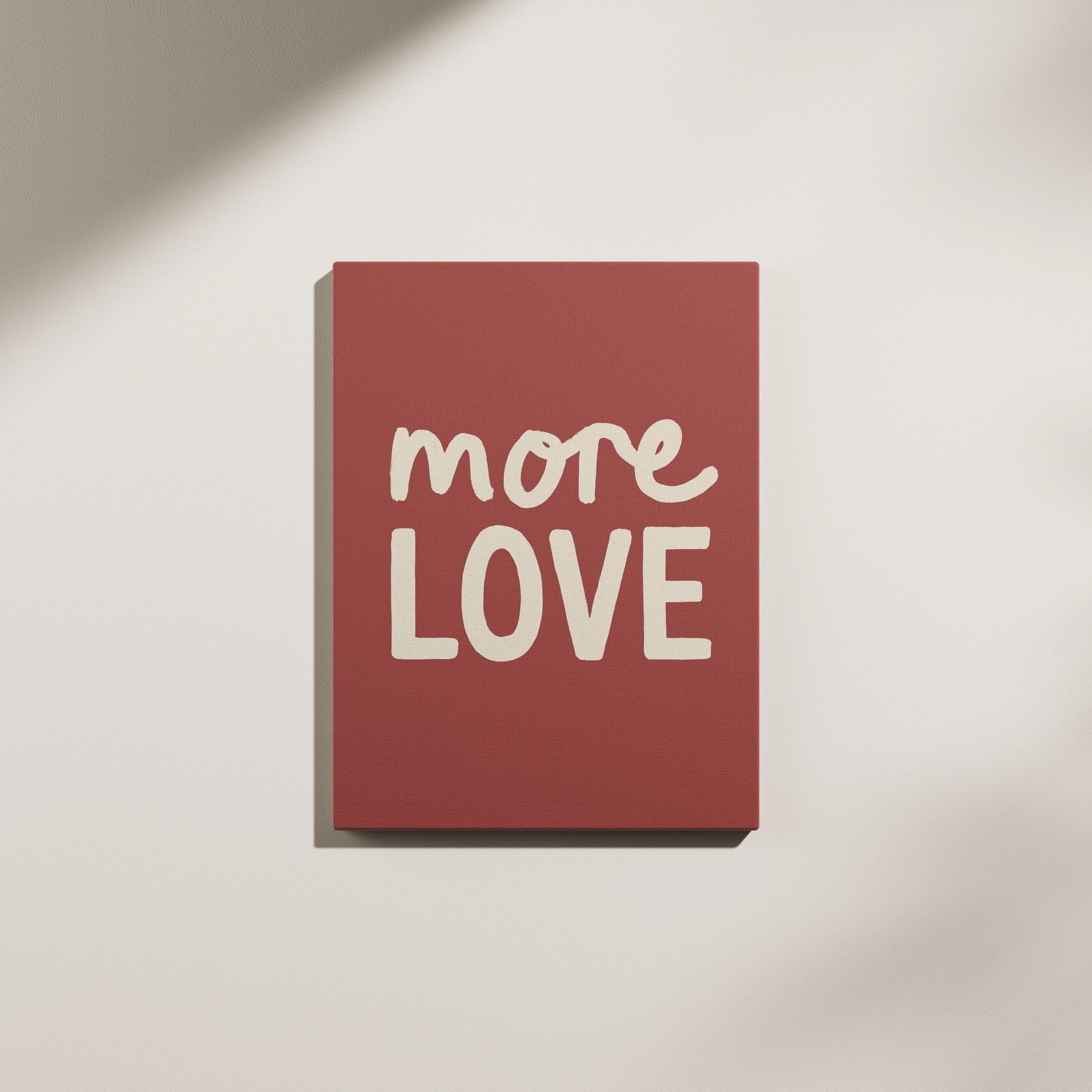 More Love Canvas Wall Art
