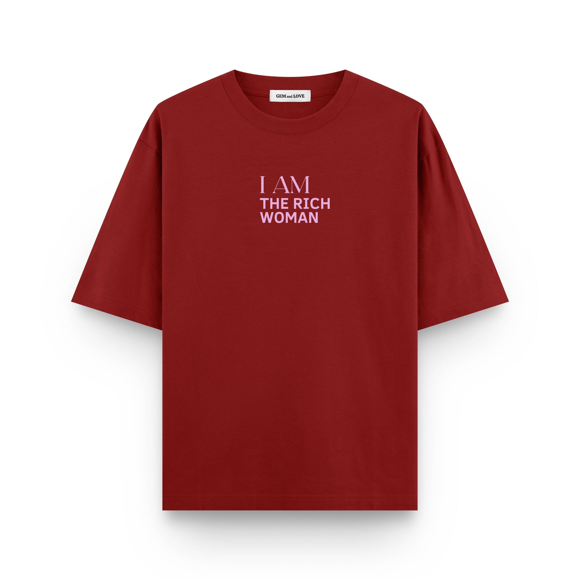 I Am The Rich Woman Oversized T-Shirt