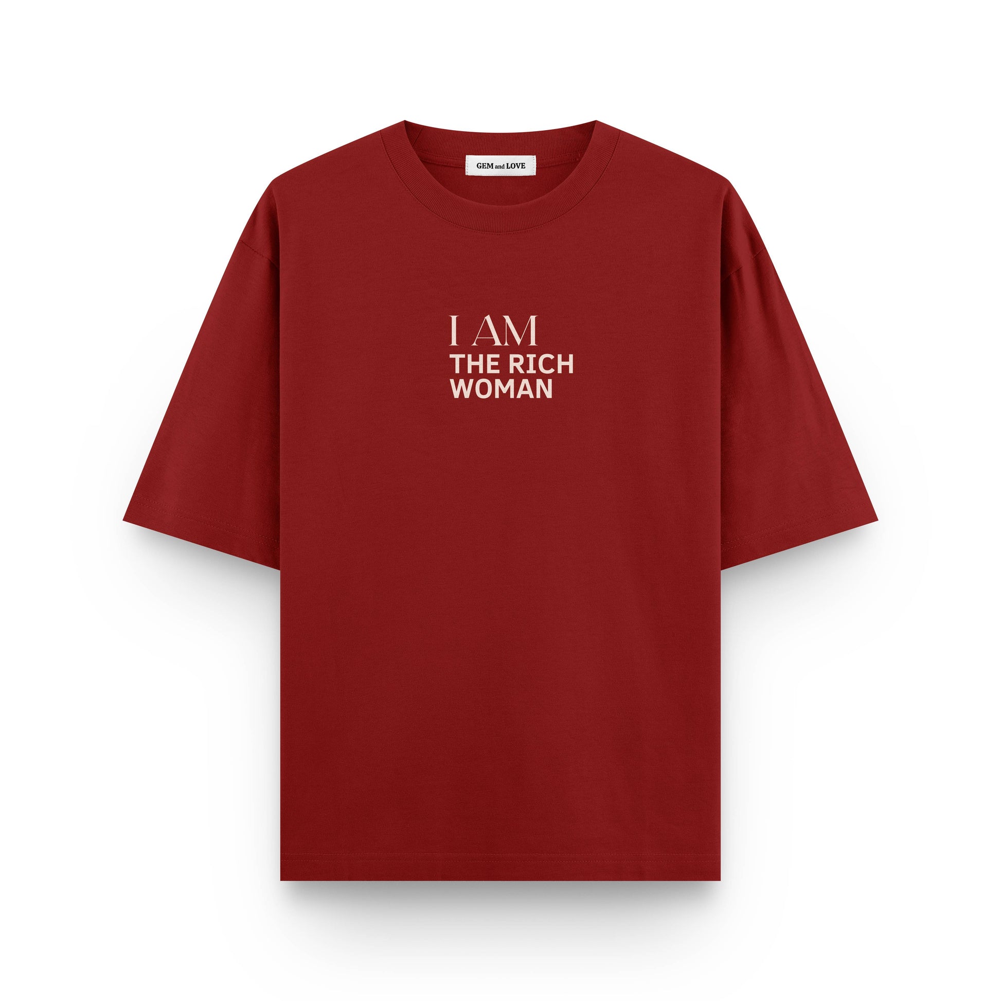 I Am The Rich Woman Oversized T-Shirt