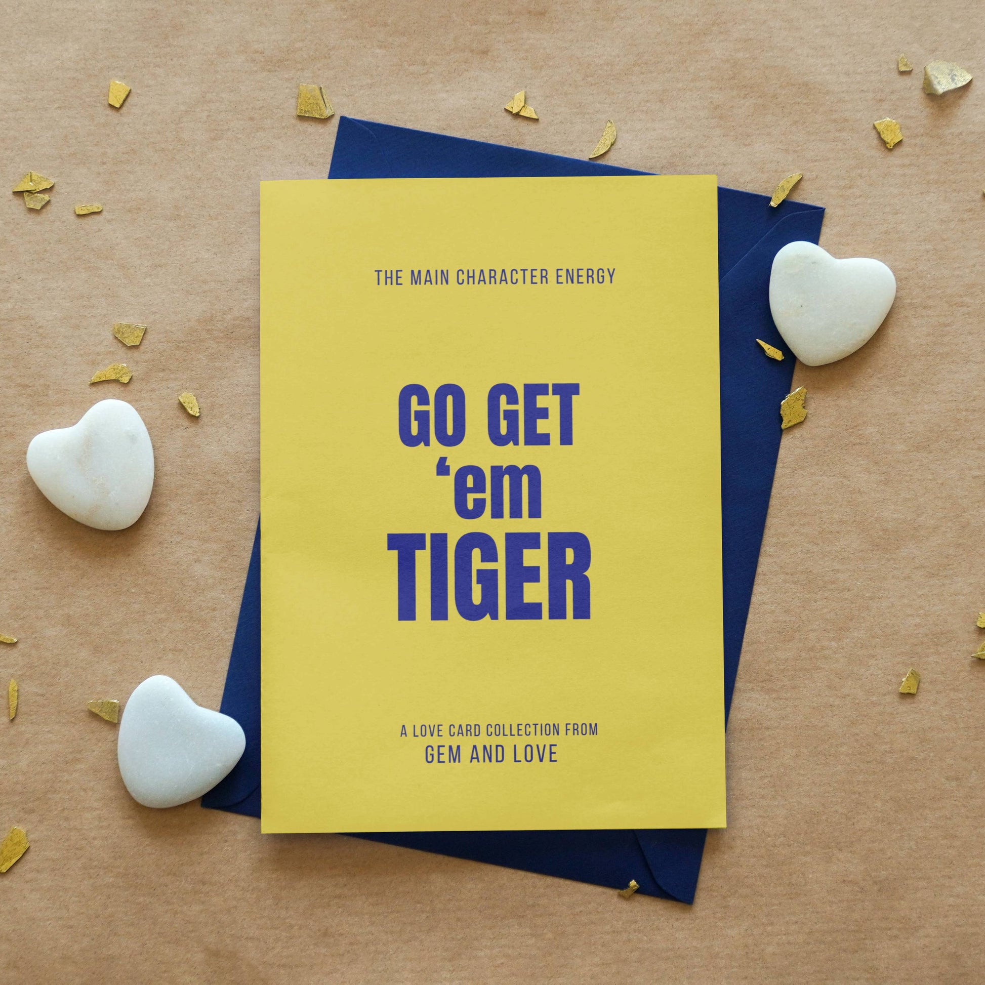 5 in one pack – Main Character Energy Motivational Postcard Set