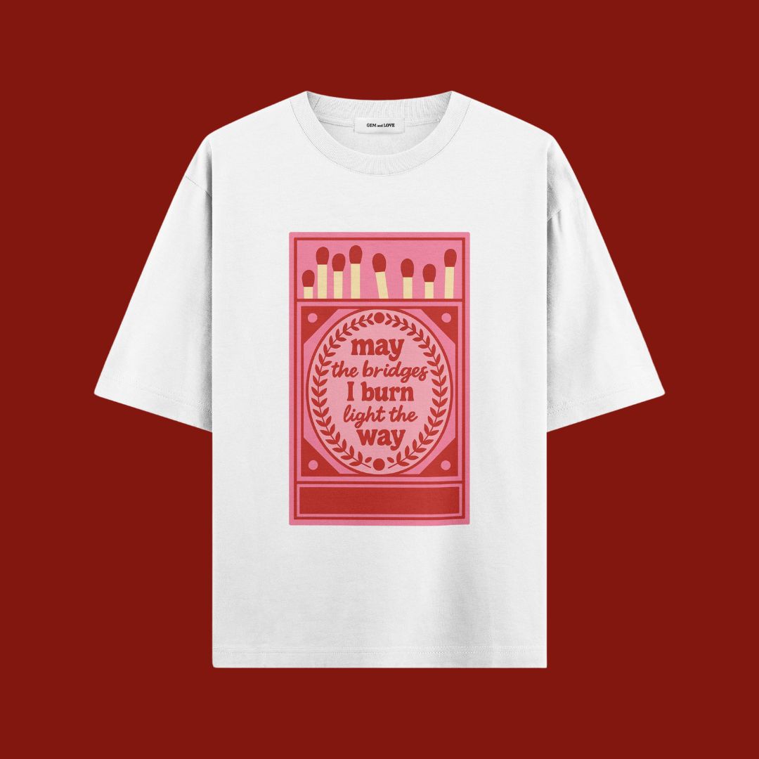 Burn Bright Oversized T-Shirt