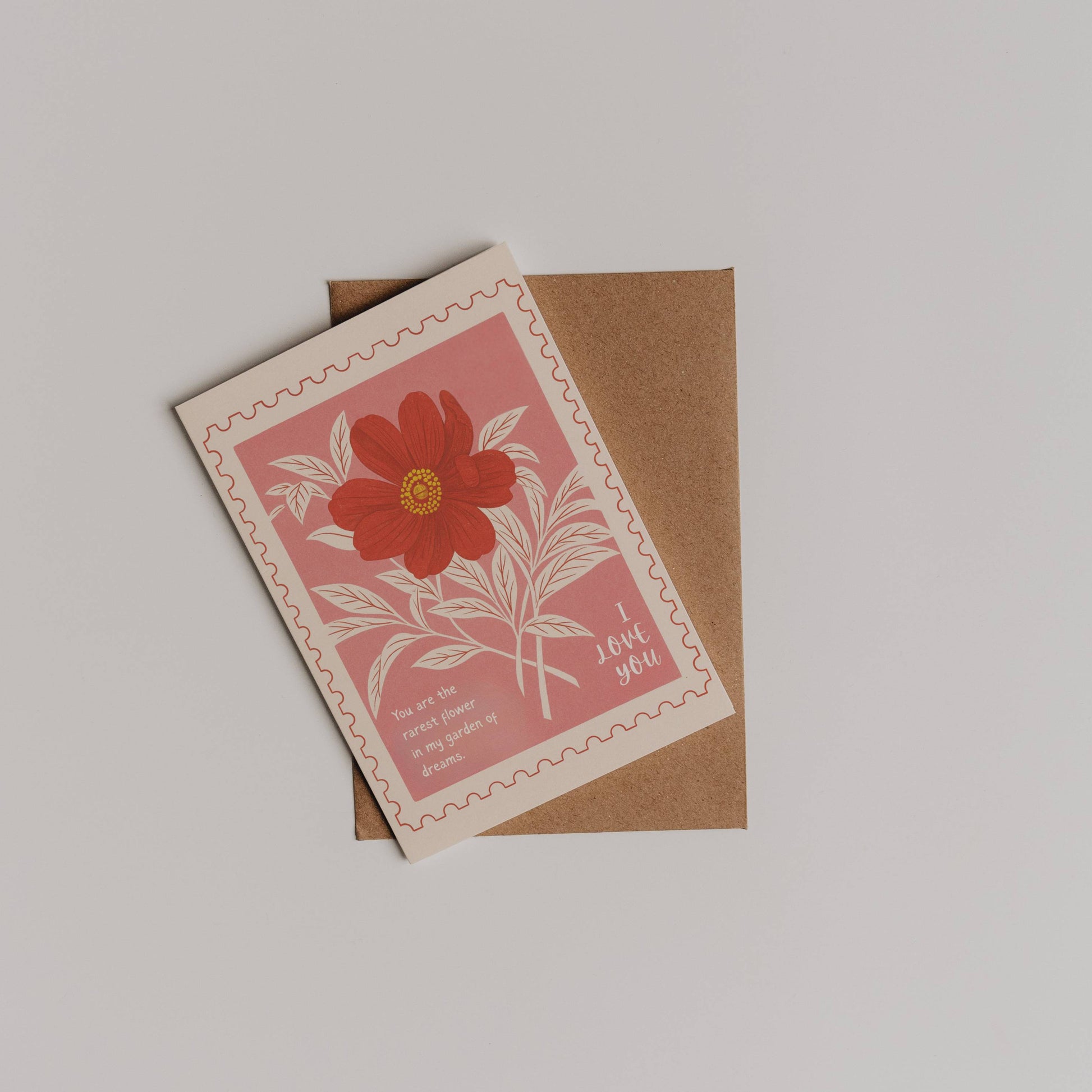 5 in one pack - Love Letters Postcard Collection