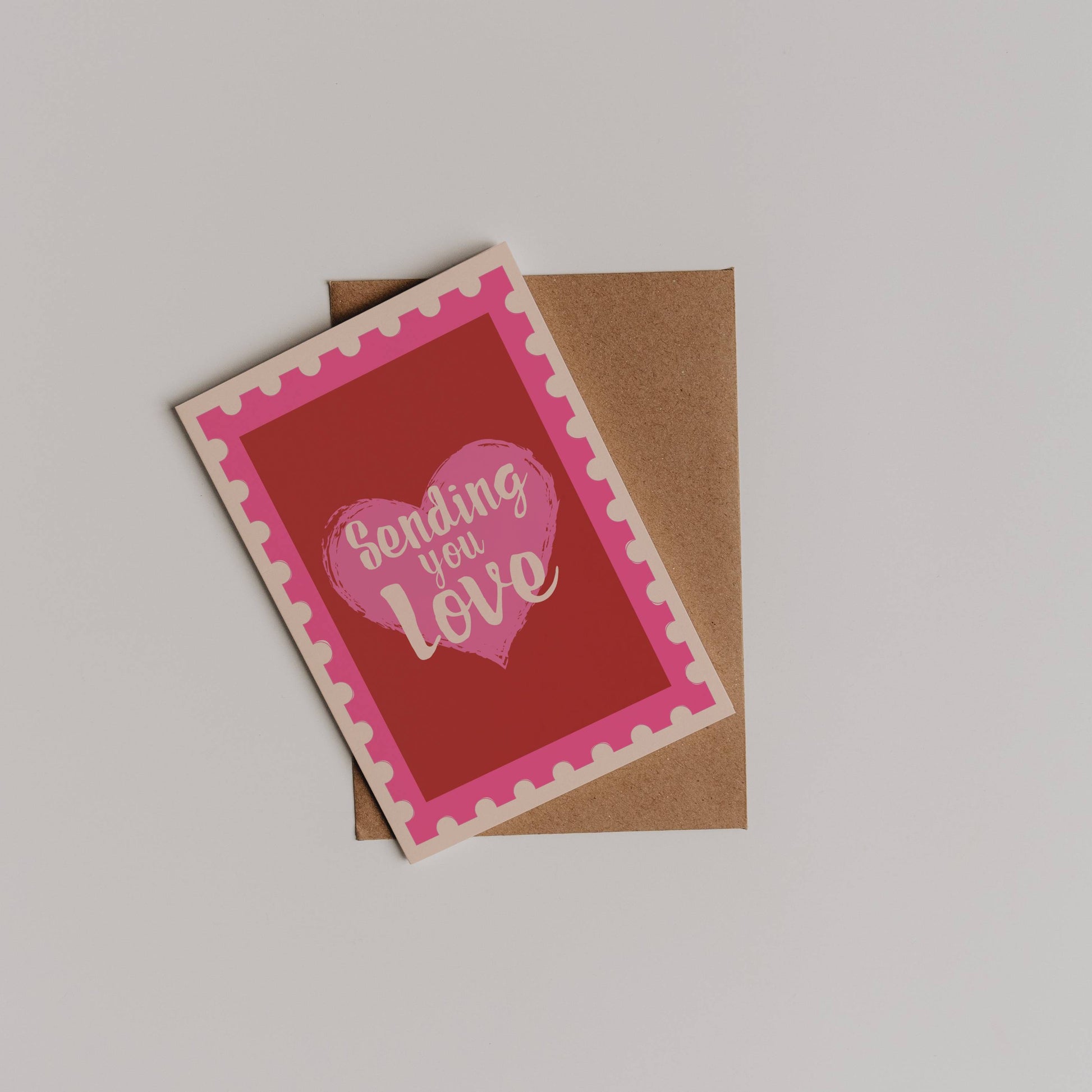 5 in one pack - Love Letters Postcard Collection