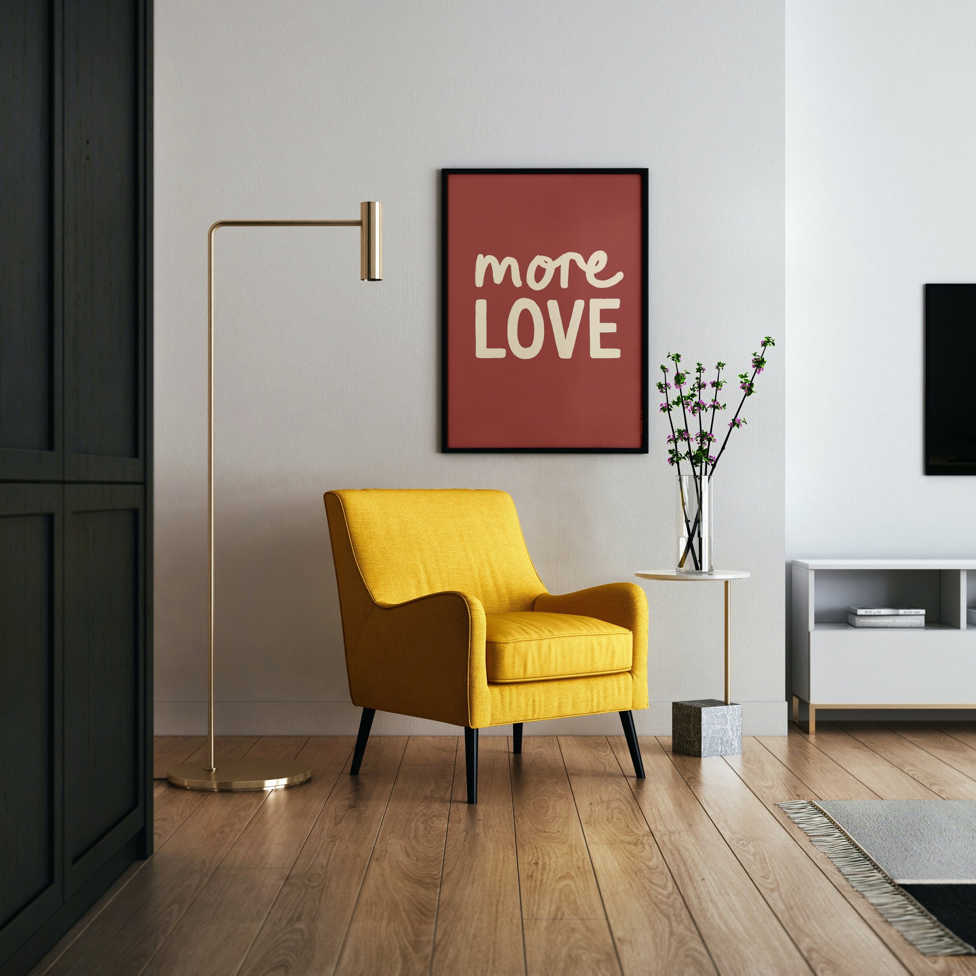 More Love Canvas Wall Art