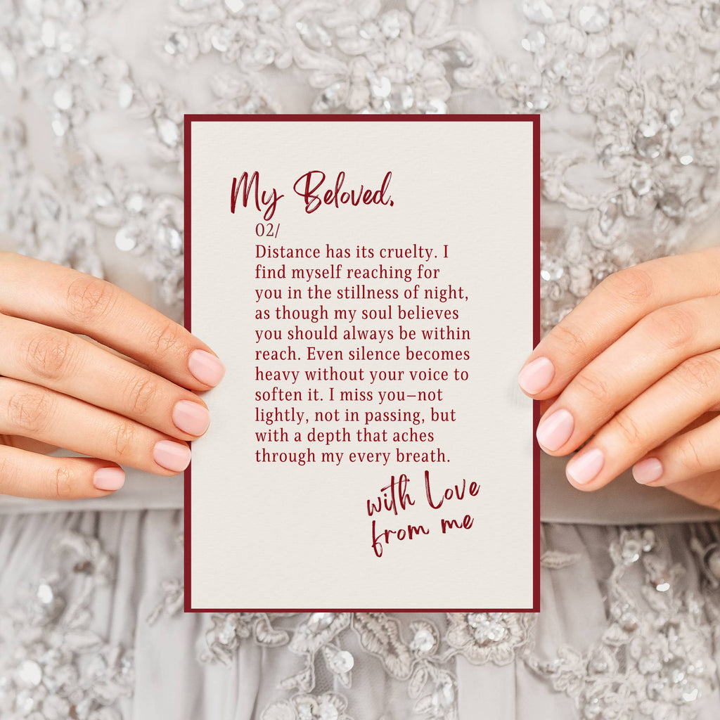 5 in one pack - Love Letters Postcard Collection