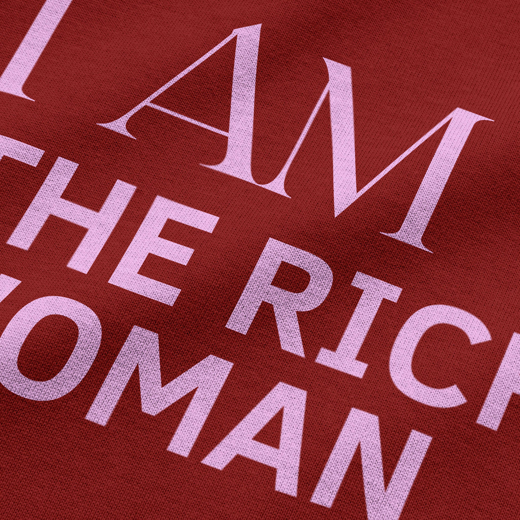 I Am The Rich Woman Oversized T-Shirt