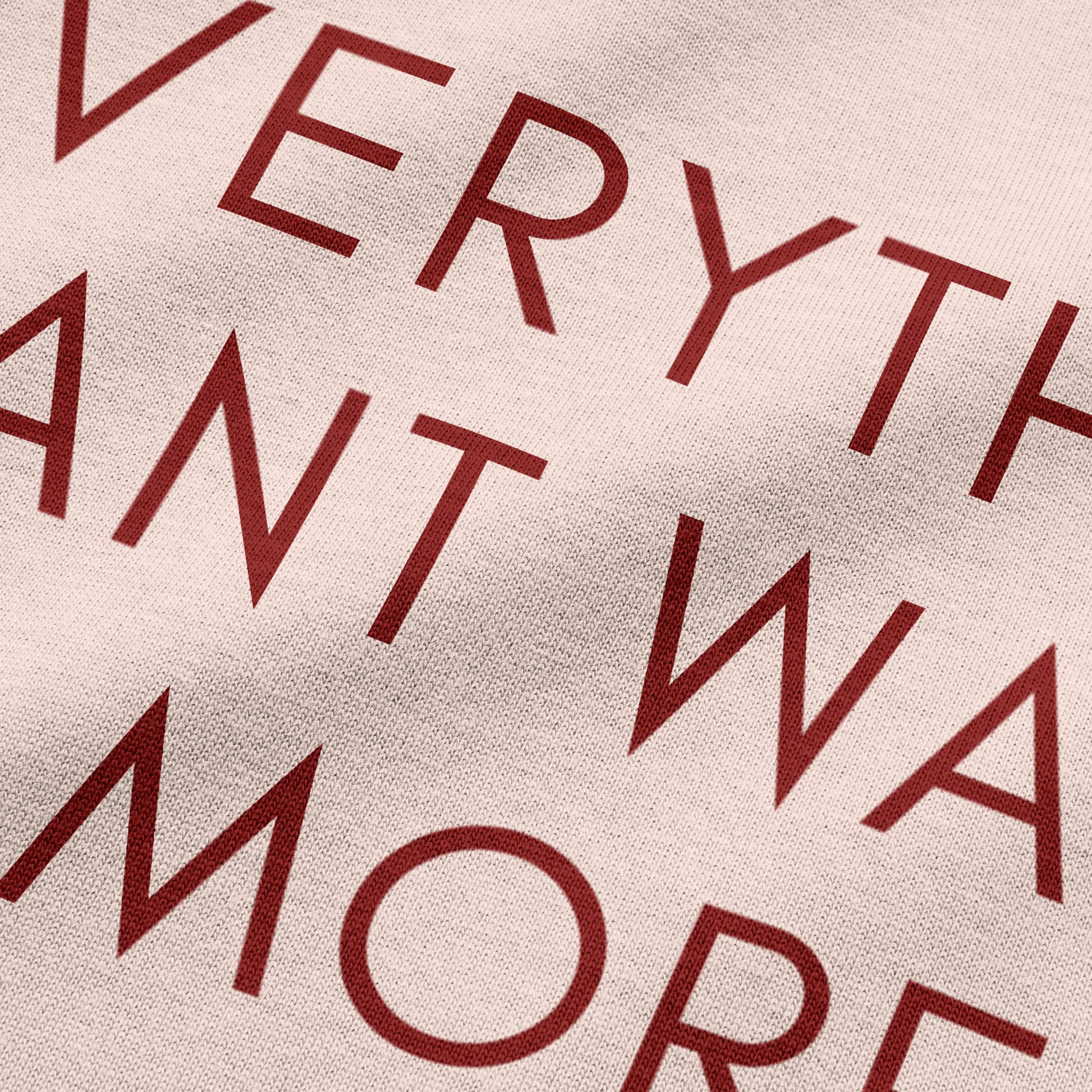 Everything I Want Wants Me More - Zipper Tote Bag