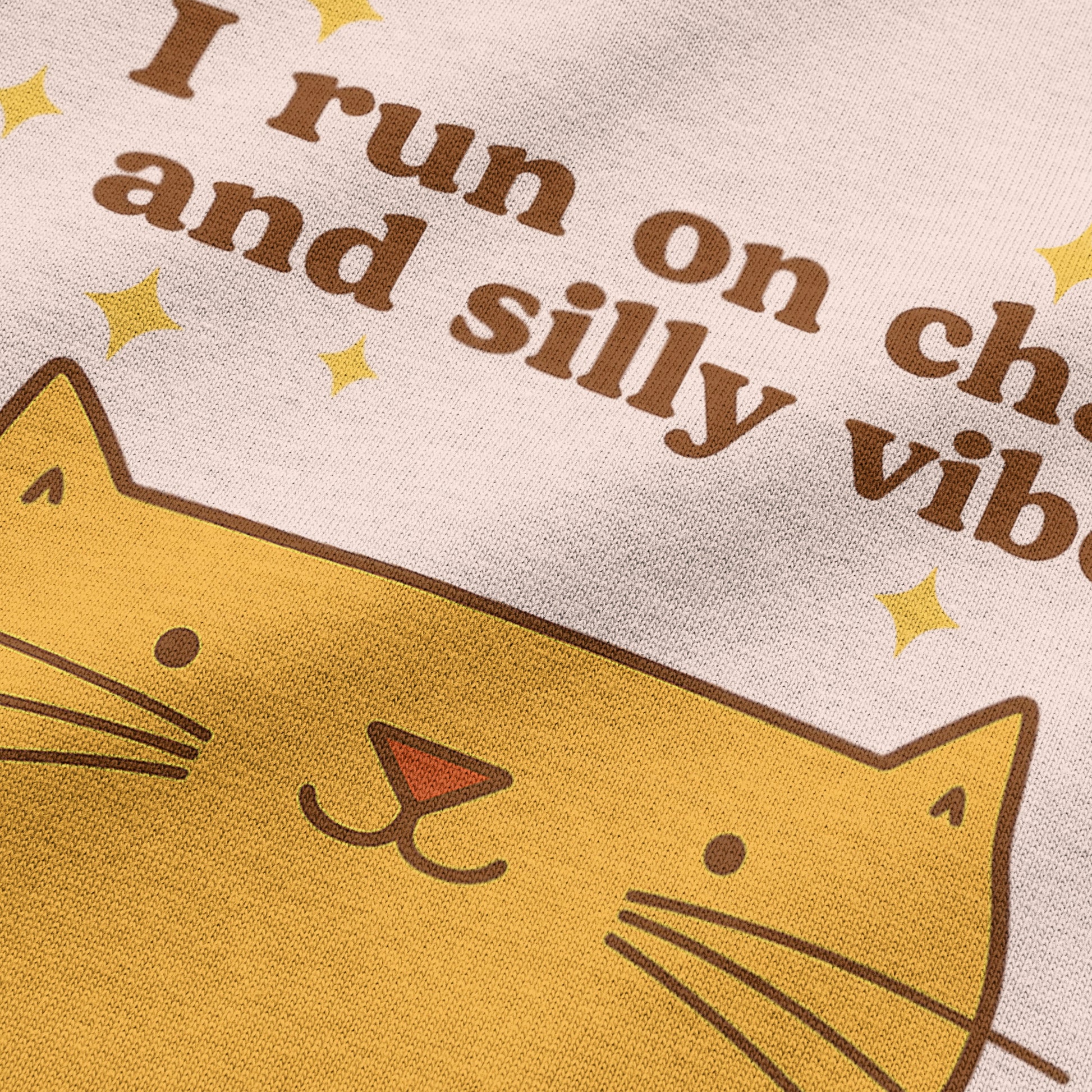 I Run on Chaos and Silly Vibes - Zipper Tote Bag